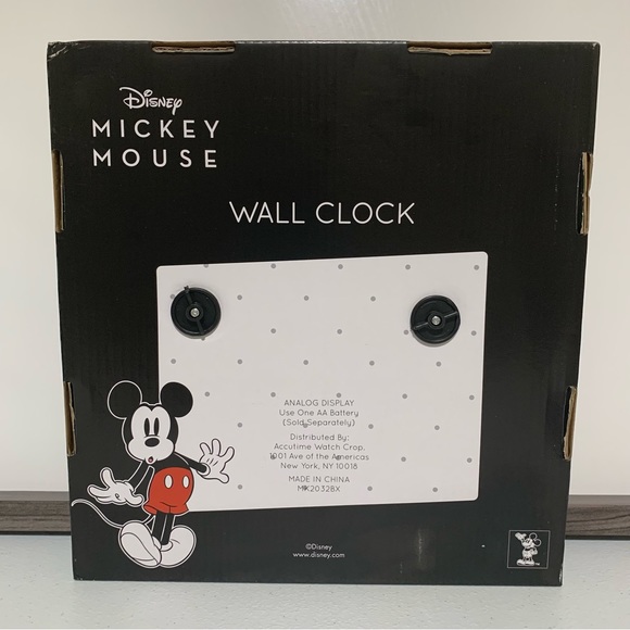 Disney Mickey Mouse “1928” Analog Wall Clock-New in Box - Picture 2 of 5